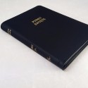 Biblia UBG F2 Skóra twarda, zamek, czarna